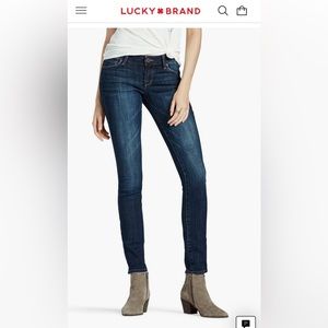 Lucky Brand Lolita Mid Rise Skinny Jean In Matira size 14 / 32 NEW w tags